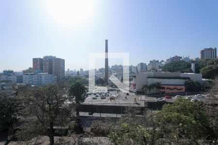 Vista sala de apartamento à venda com 3 quartos, 79m² em Floresta, Porto Alegre