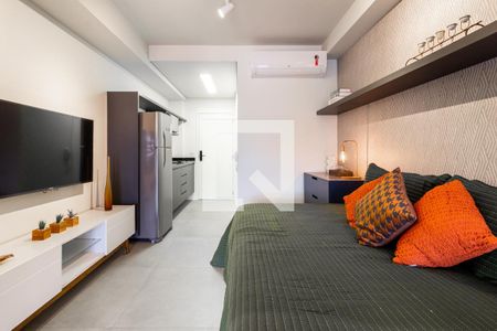 Studio de kitnet/studio para alugar com 1 quarto, 30m² em Indianópolis, São Paulo