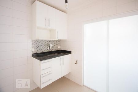 Cozinha de apartamento à venda com 1 quarto, 42m² em Brooklin, São Paulo