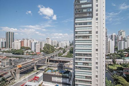 Vista de apartamento para alugar com 1 quarto, 49m² em Campo Belo, São Paulo