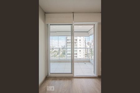 Porta Balcão da Varanda de apartamento para alugar com 1 quarto, 49m² em Campo Belo, São Paulo