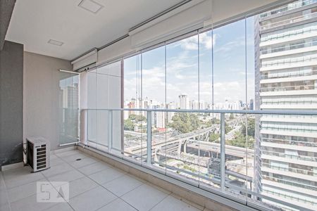  Varanda de apartamento para alugar com 1 quarto, 49m² em Campo Belo, São Paulo