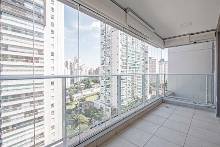  Varanda de apartamento para alugar com 1 quarto, 49m² em Campo Belo, São Paulo