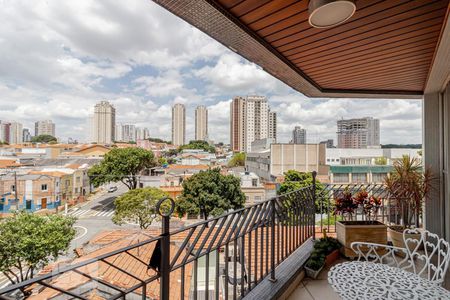 Sacada da Sala  de apartamento à venda com 3 quartos, 157m² em Ipiranga, São Paulo