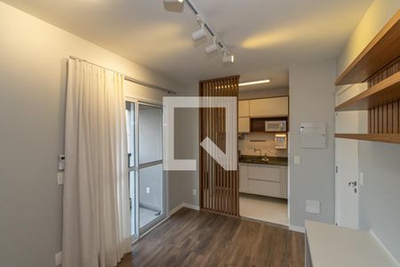 Sala de Estar/Jantar  de apartamento para alugar com 1 quarto, 35m² em Vila Eliza, Campinas