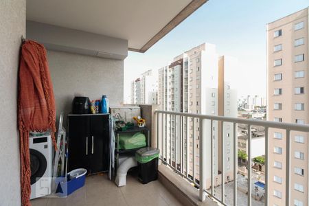 Varanda  de apartamento à venda com 2 quartos, 55m² em Mooca, São Paulo