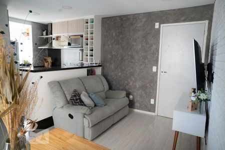 Sala de apartamento para alugar com 2 quartos, 48m² em Vila João Ramalho, Santo André