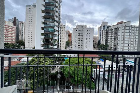 Sacada de apartamento para alugar com 1 quarto, 42m² em Indianópolis, São Paulo