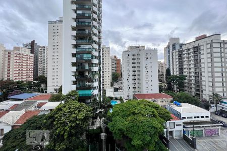 Vista de apartamento para alugar com 1 quarto, 42m² em Indianópolis, São Paulo