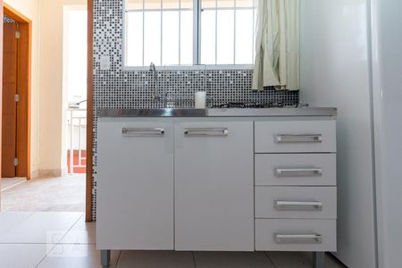 Cozinha de apartamento para alugar com 1 quarto, 30m² em Santo Amaro, São Paulo