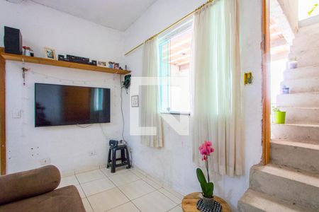 Sala de casa à venda com 1 quarto, 55m² em Parque Novo Oratório, Santo André