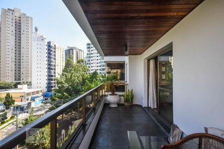 Varanda de apartamento à venda com 4 quartos, 165m² em Vila Suzana, São Paulo