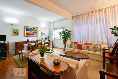 Sala de apartamento à venda com 3 quartos, 100m² em Vila Buarque, São Paulo