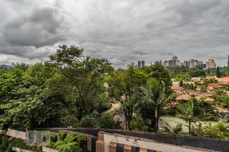 Vista da Varanda da Sala de apartamento para alugar com 1 quarto, 52m² em Empresarial 18 do Forte, Barueri