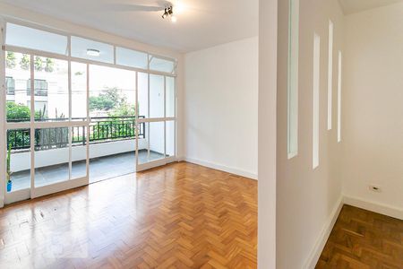 Sala de apartamento para alugar com 3 quartos, 126m² em Paraíso, São Paulo