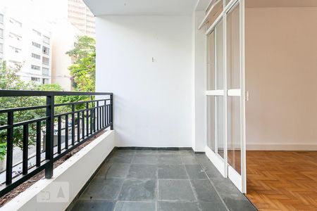 Varanda de apartamento para alugar com 3 quartos, 126m² em Paraíso, São Paulo