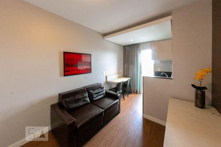 Sala de apartamento à venda com 1 quarto, 32m² em Eldorado, Contagem