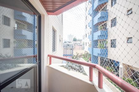 Varanda da Sala de apartamento à venda com 3 quartos, 74m² em Vila Gustavo, São Paulo