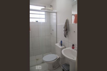 Banheiro social de apartamento para alugar com 2 quartos, 49m² em Parque São Sebastião, Ribeirão Preto