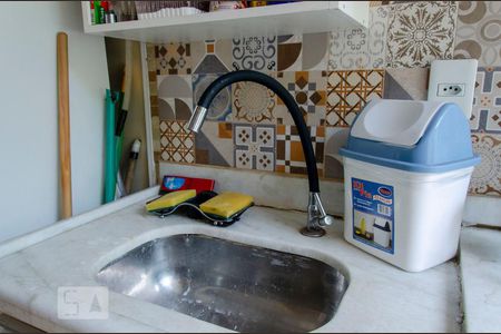 Cozinha de kitnet/studio para alugar com 1 quarto, 22m² em Centro, Rio de Janeiro