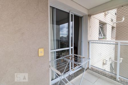 Varanda da Sala de apartamento para alugar com 2 quartos, 66m² em Campestre, Santo André