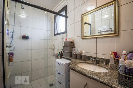 Banheiro da Suíte 1 de apartamento à venda com 3 quartos, 80m² em Vila João Jorge, Campinas