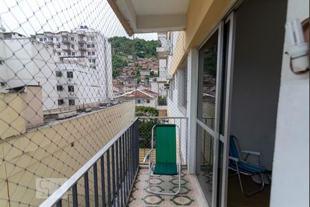 Varanda da Sala de apartamento para alugar com 2 quartos, 85m² em Vila Isabel, Rio de Janeiro
