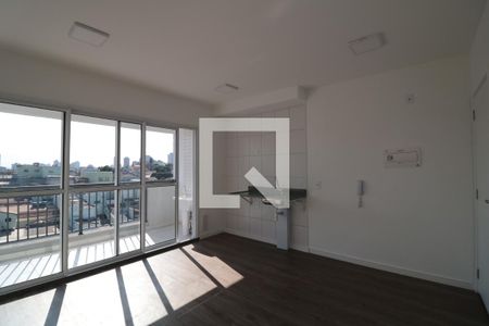 Sala e Cozinha  de apartamento para alugar com 2 quartos, 48m² em Vila Invernada, São Paulo