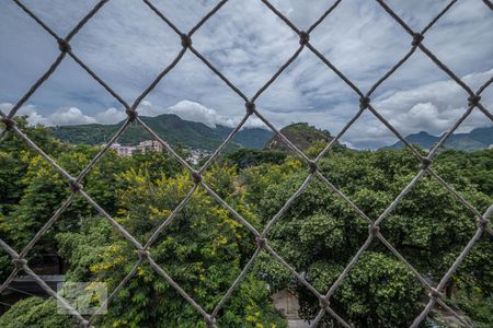 Sala Vista de apartamento à venda com 2 quartos, 60m² em Tijuca, Rio de Janeiro