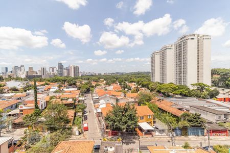 Varanda - vista de kitnet/studio para alugar com 1 quarto, 32m² em Vila Madalena, São Paulo