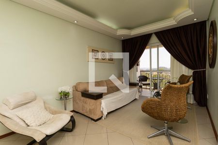 Sala de Estar de apartamento à venda com 3 quartos, 117m² em Jardim Messina, Jundiaí