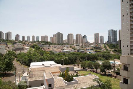Vista da janela da sala (lado esquerdo) de apartamento para alugar com 2 quartos, 70m² em Jardim Botânico, Ribeirão Preto