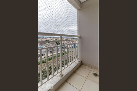 Varanda da Sala de apartamento para alugar com 2 quartos, 63m² em Cézar de Souza, Mogi das Cruzes