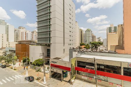 Vista da Sala de apartamento para alugar com 1 quarto, 55m² em Santa Cecilia, São Paulo