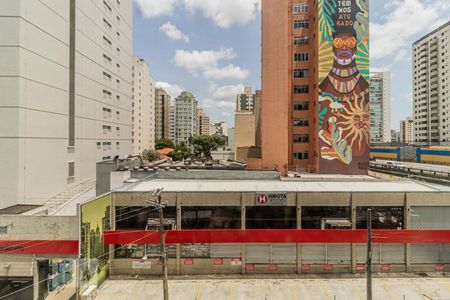 Vista do Quarto de apartamento para alugar com 1 quarto, 55m² em Santa Cecilia, São Paulo