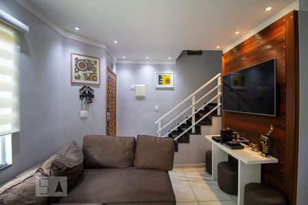 Sala de casa de condomínio à venda com 4 quartos, 118m² em Vila Lúcia, São Paulo