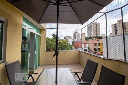 Varanda de casa de condomínio à venda com 4 quartos, 118m² em Vila Lúcia, São Paulo