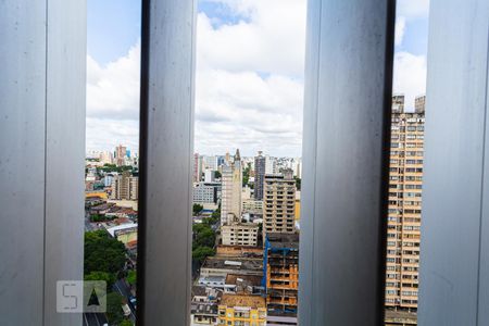 Vista da Sala/Quarto/Cozinha de apartamento para alugar com 1 quarto, 25m² em Santo Agostinho, Belo Horizonte