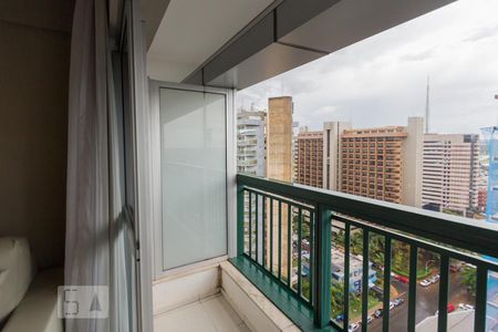 Varanda Sala de apartamento para alugar com 1 quarto, 60m² em Quadra 2, Brasília