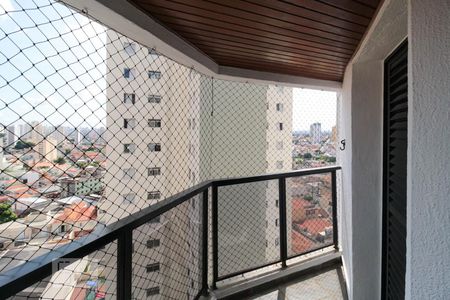 Varanda da sala de apartamento à venda com 3 quartos, 72m² em Vila Brasílio Machado, São Paulo