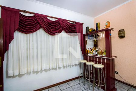 Detalhe da sala de casa à venda com 4 quartos, 313m² em Parque Marajoara, Santo André
