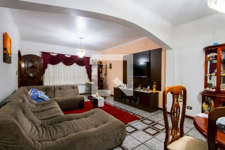 Sala de casa à venda com 4 quartos, 313m² em Parque Marajoara, Santo André