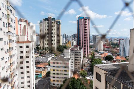 Vista da sala de apartamento à venda com 2 quartos, 70m² em Aclimação, São Paulo