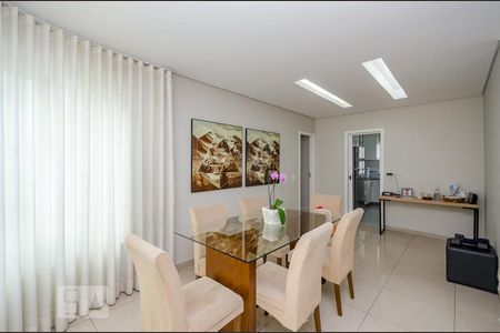 Sala de apartamento à venda com 4 quartos, 133m² em Gutierrez, Belo Horizonte