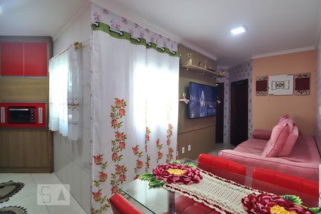 Sala de apartamento à venda com 2 quartos, 50m² em Parque Novo Oratório, Santo André