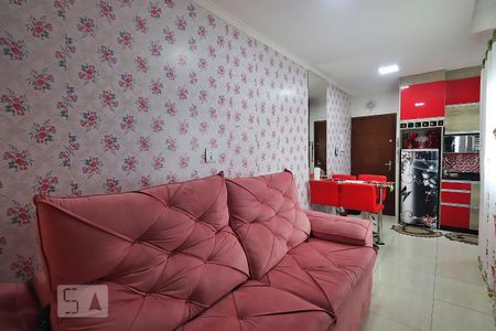 Sala de apartamento à venda com 2 quartos, 50m² em Parque Novo Oratório, Santo André