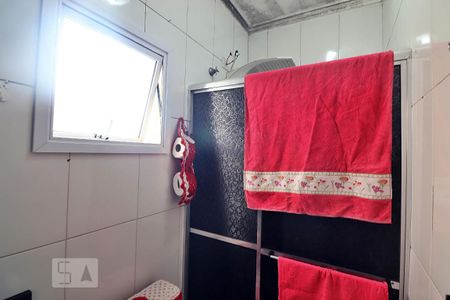 Banheiro de apartamento à venda com 2 quartos, 50m² em Parque Novo Oratório, Santo André