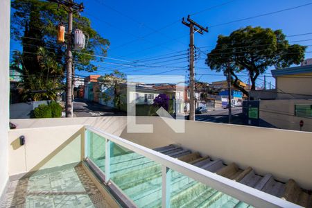 Varanda do quarto 1 de casa à venda com 3 quartos, 201m² em Vila Alzira, Santo André