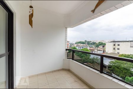 Varanda de apartamento para alugar com 2 quartos, 106m² em Ponta da Praia, Santos