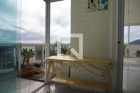Varanda gourmet de apartamento para alugar com 3 quartos, 248m² em João Paulo, Florianópolis
